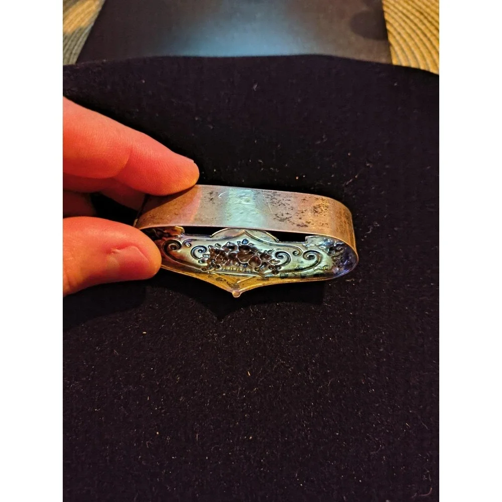 Vintage Sterling Silver Napkin Holder